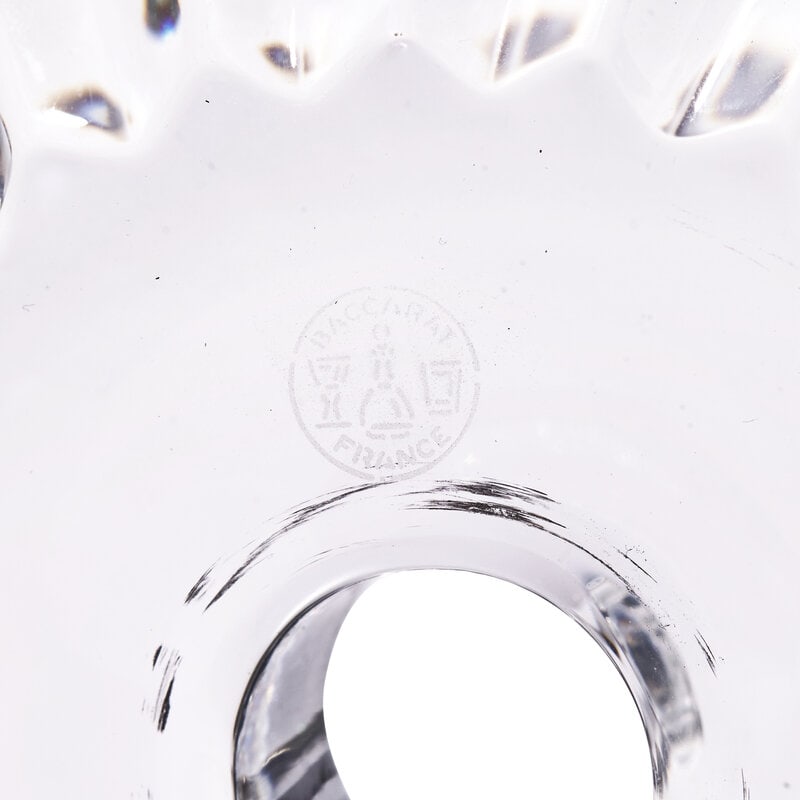 A Pair of Baccarat Mille Nuits Cut Glass Sconces - 3