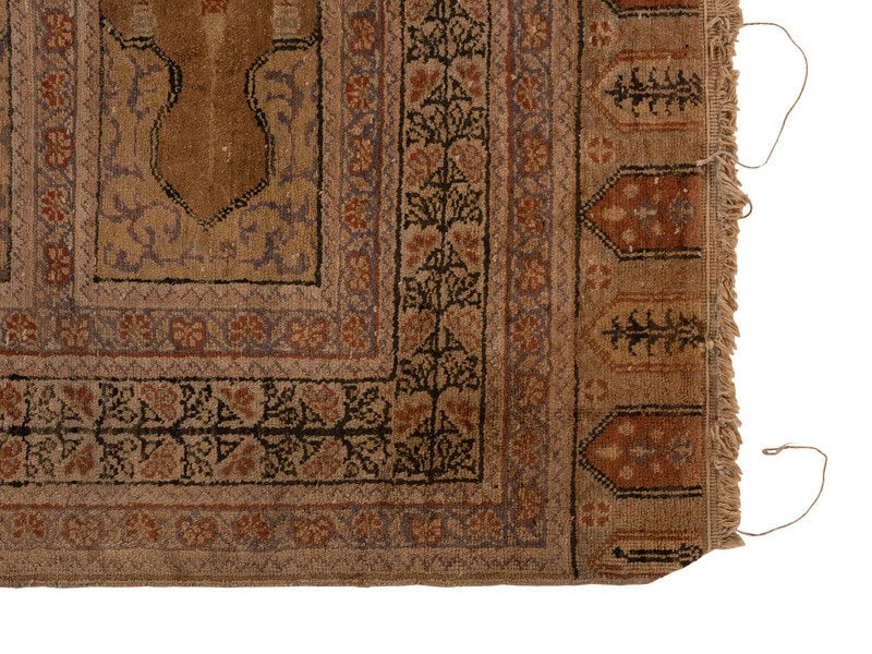 A Central Anatolian Prayer Rug and a Turkish Saph Rug - 4