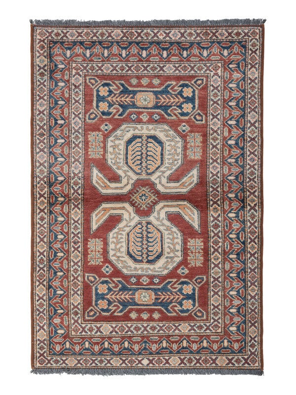 A Cloudband Kazak Rug: A Cloudband Kazak Rug Southwest Caucasus, 20th Century 5 feet 1 inch x 3 feet 4 inches. Property from a Private Family Trust This lot is located in Cincinnati. ConditionReady to place. Retaining
