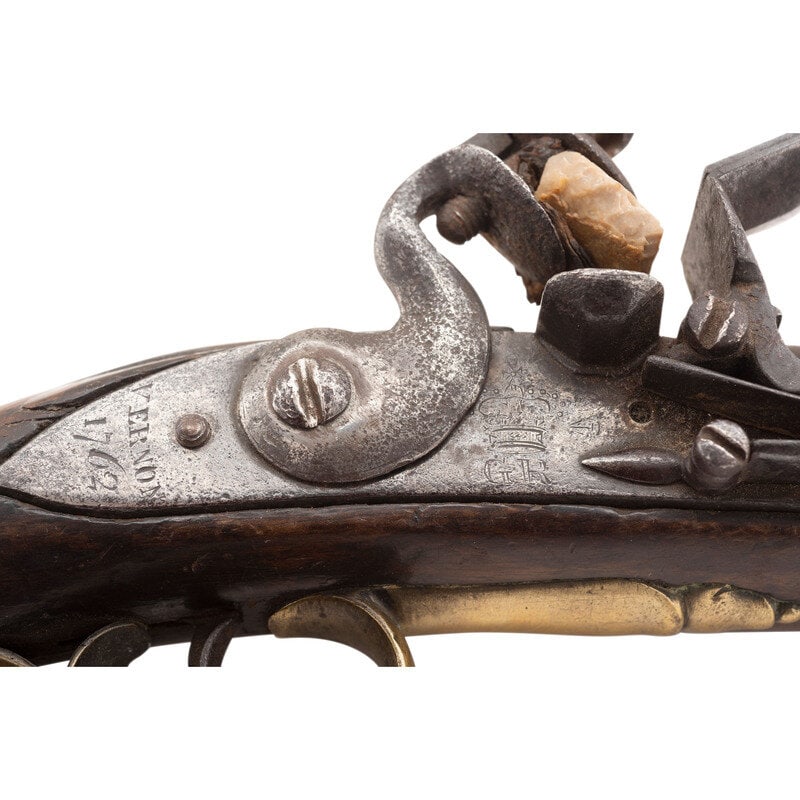 British Pattern 1716/56 Flintlock Sea Service Pistol - 5