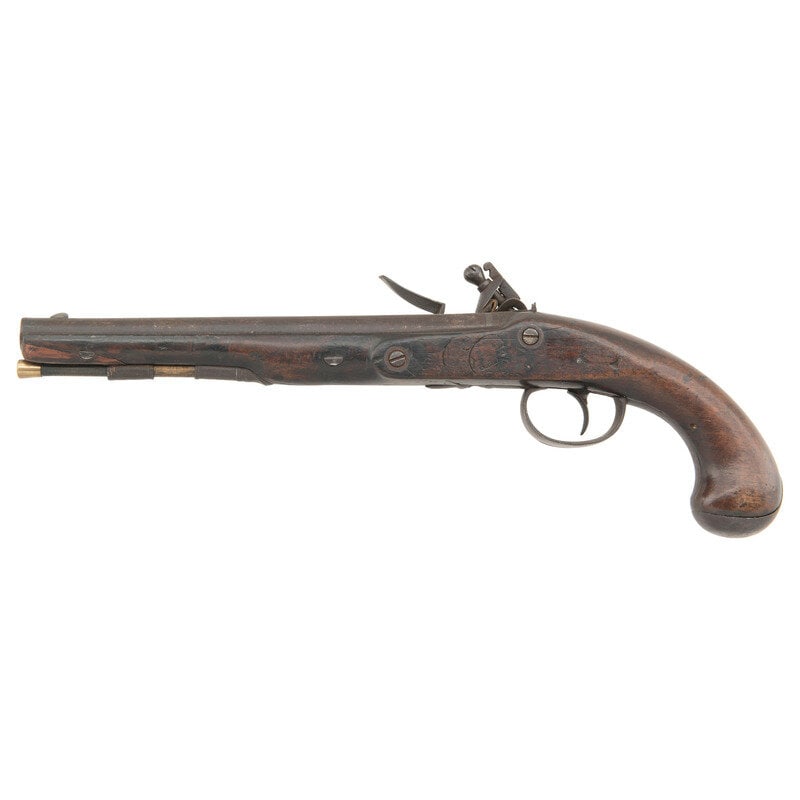 English Flintlock Pistol by Wogdon - 2
