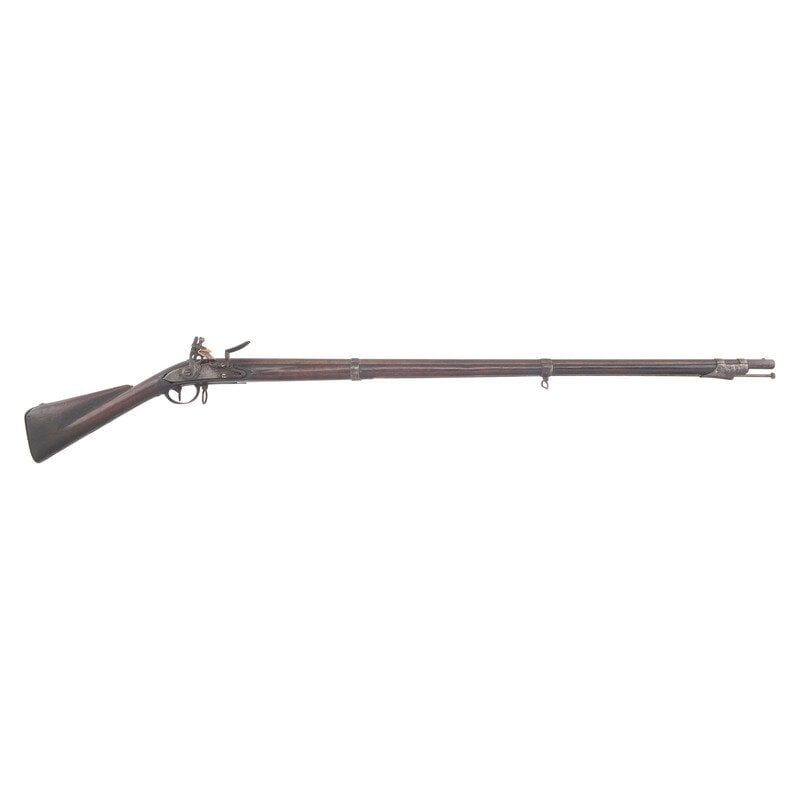 Composite US Surcharged Flintlock Musket (1 of 2)