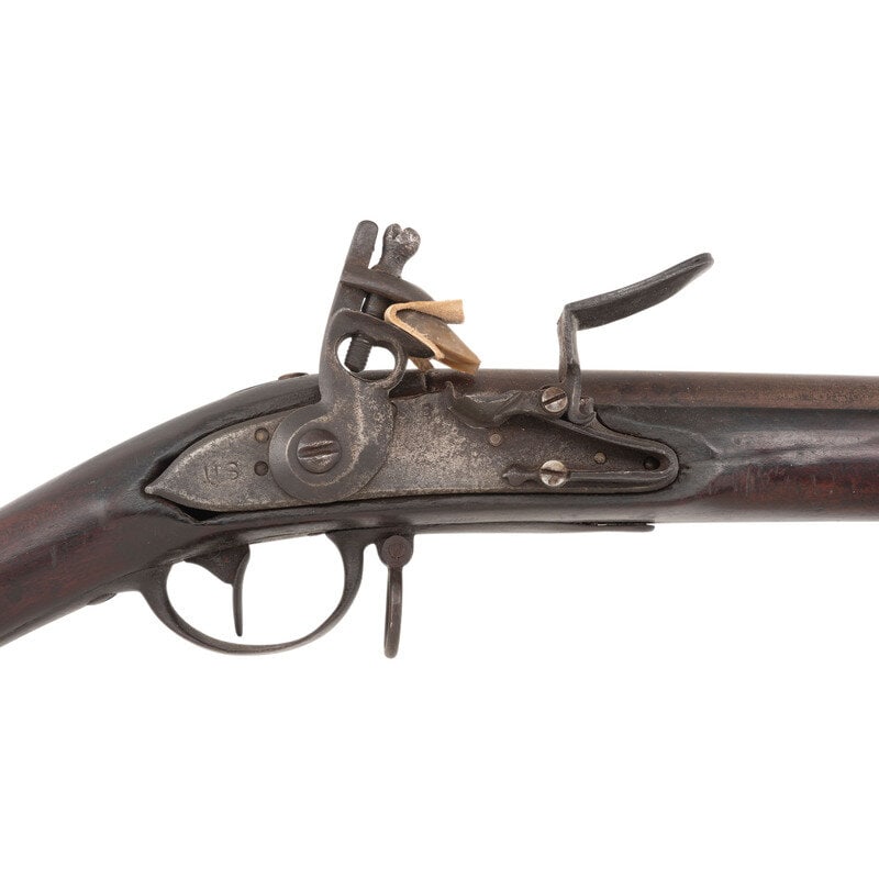 Composite US Surcharged Flintlock Musket - 2