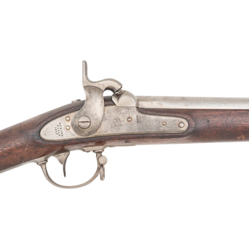 US Model 1842 Springfield Rifled Musket Dated 1847 - 2