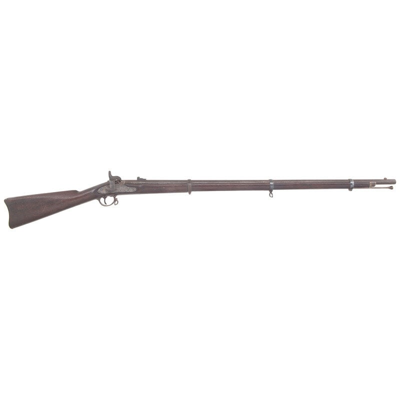 Colt US Model 1861 Special Model Rifle Musket: Colt US Model 1861 Special Model Rifle Musket American Civil War .60 caliber smoothbore. 40" barrel. NSN. Heavily oxidized metal, iron furniture, walnut stock. Single shot percussion muzzleloading