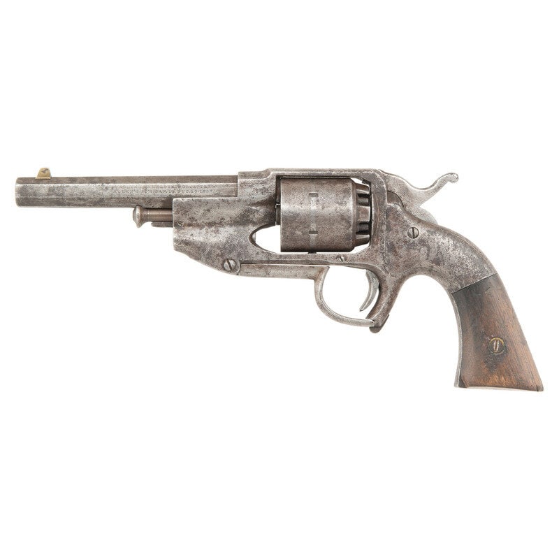 Allen & Wheelock Center Hammer Navy Revolver - 2