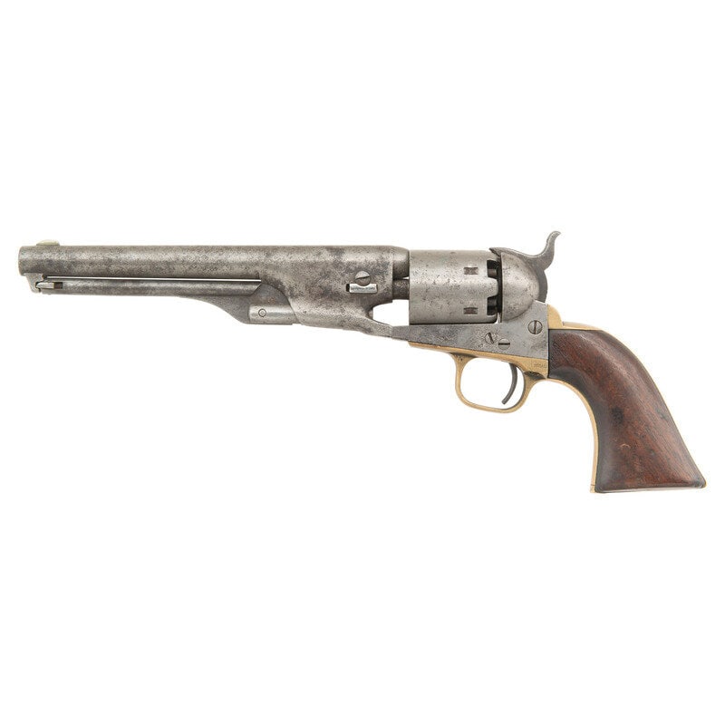 Colt Model 1861 Navy Revolver with Holster - 2