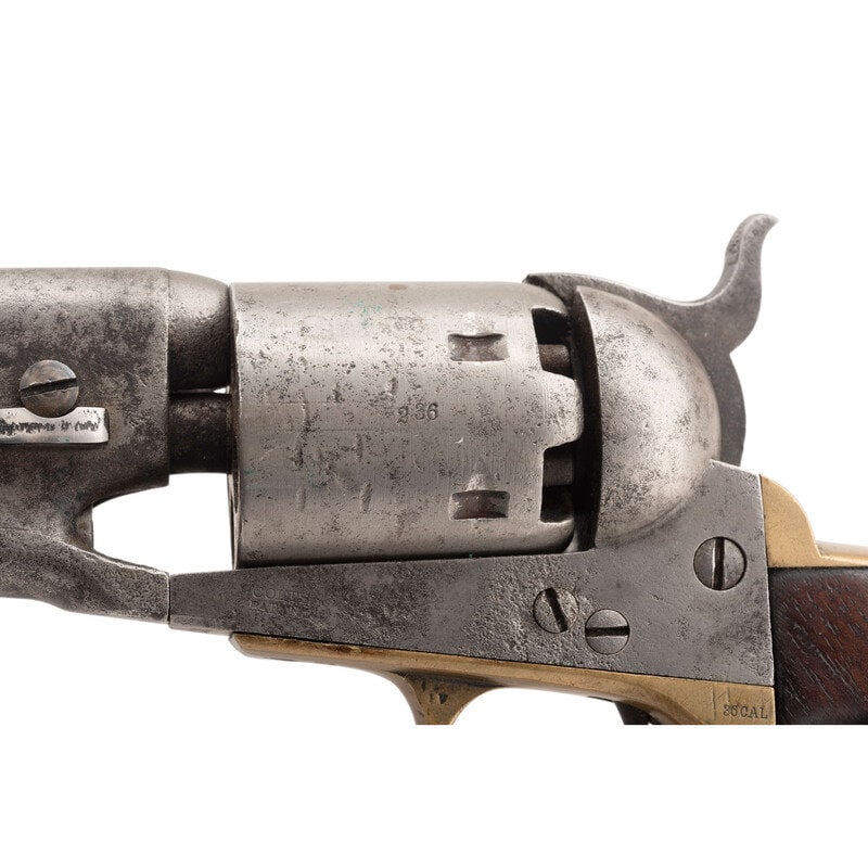 Colt Model 1861 Navy Revolver with Holster - 3