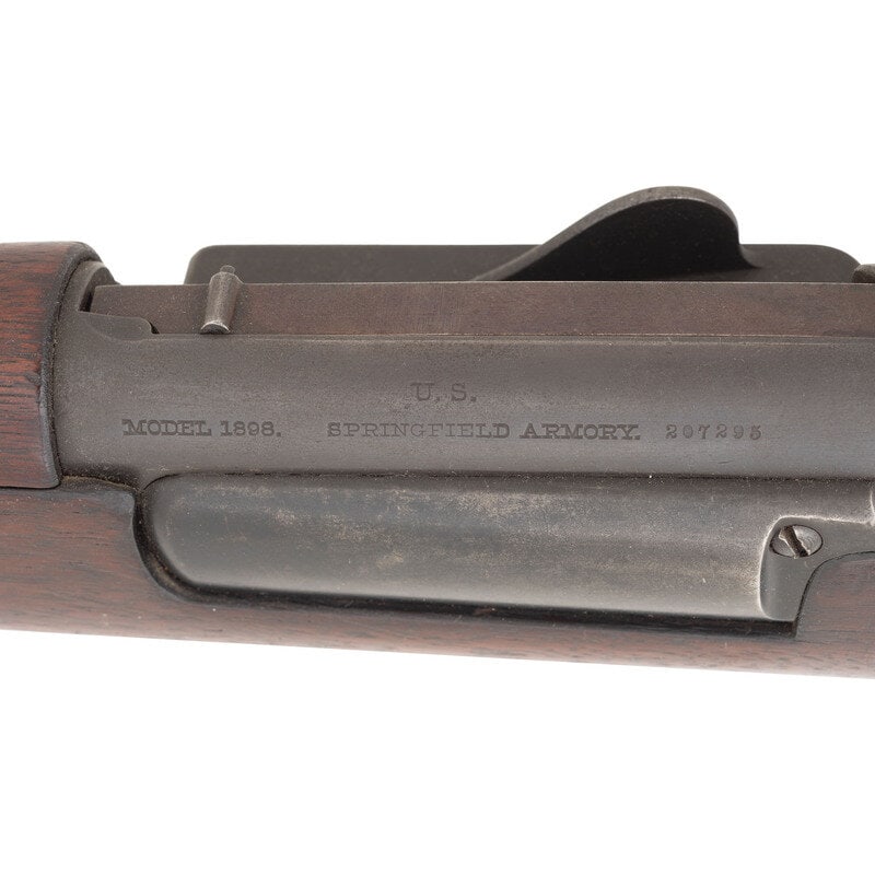 **U.S. Springfield Armory Model 1898 Krag Jorgensen Rifle with Bayonet - 5