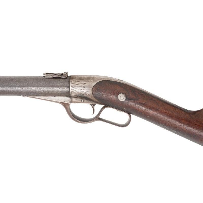 Whitney-Howard Thunderbolt Single Shot Rifle Patent 1862 - 2