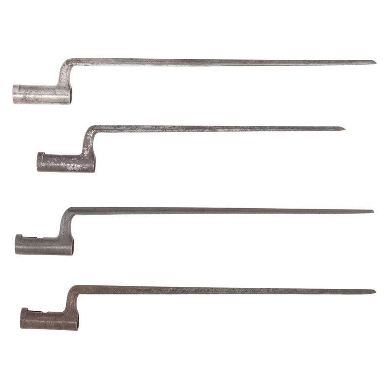 Group of 4 US Model 1816 Socket Bayonets (1 of 2)