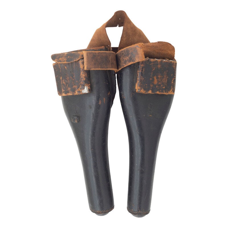 Pommel Holsters for Single Shot Flintlock Pistols (1 of 3)