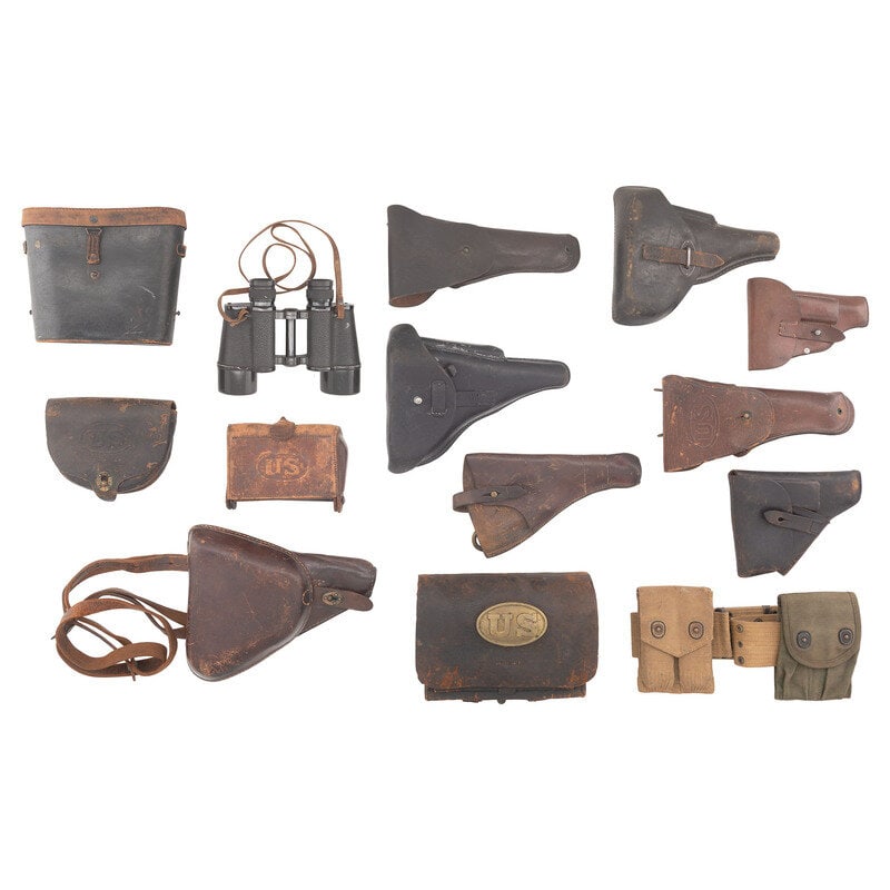 Mixed Lot of Mostly WWII Era Militaria & Bayonets (1 of 2)