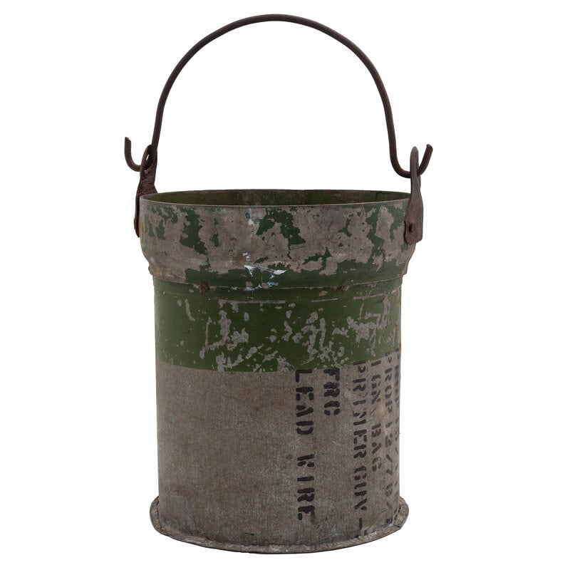 Trench Art Bucket (1 of 2)