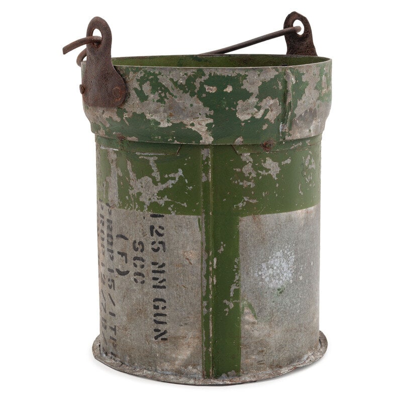 Trench Art Bucket - 2