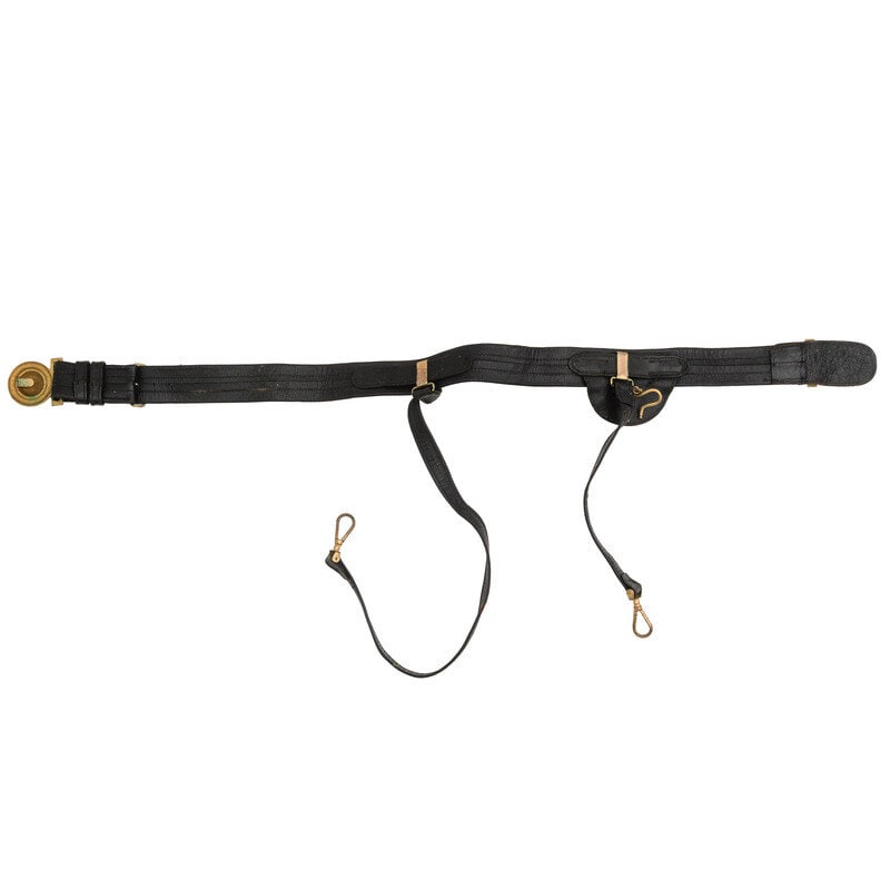 Late 19th Century US Naval Officer's Sword Belt & Plate - 2