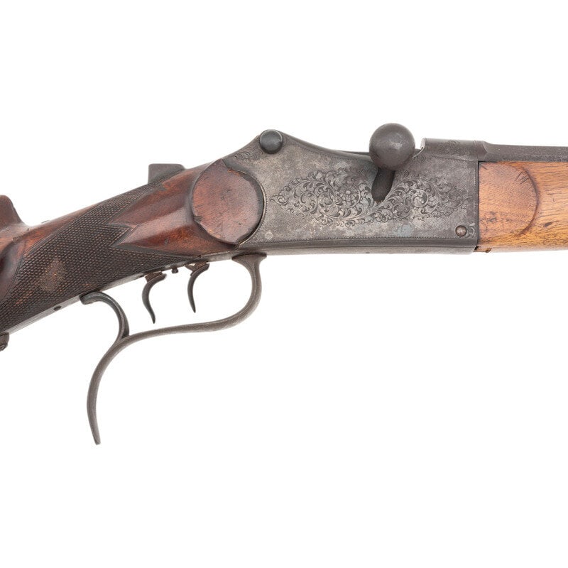 **Martini Style System Friebe Schuetzen Rifle by Pfau & Friebe - 2