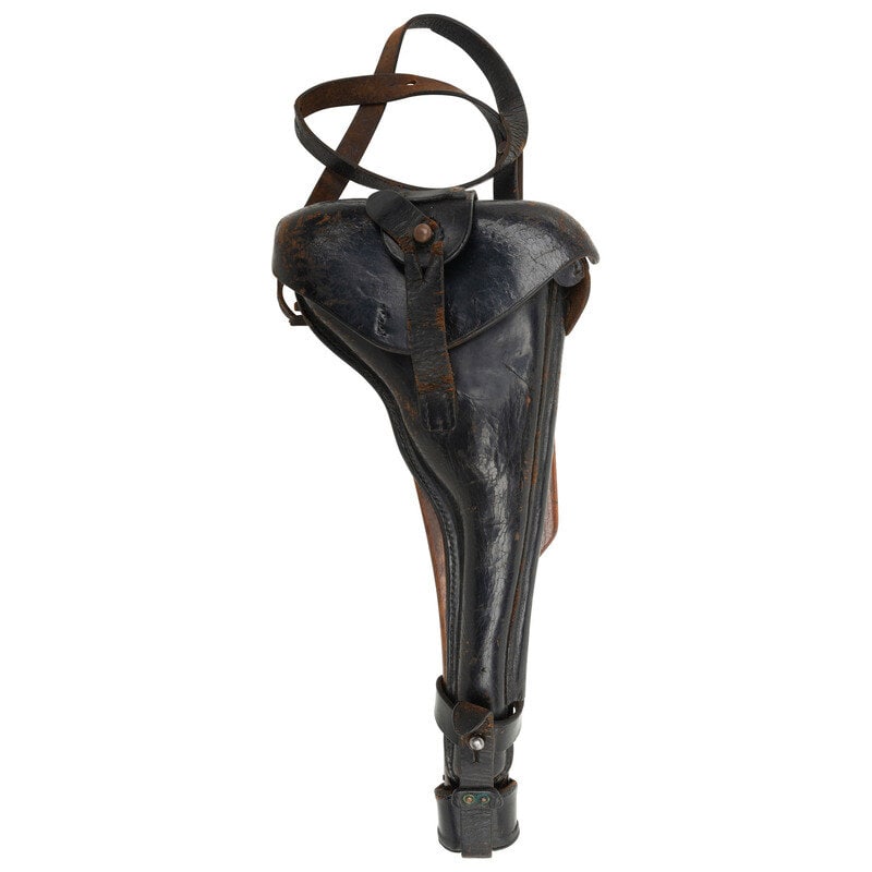 **DWM Artillery Luger Pistol with Matching Shoulder Board/Holster - 3