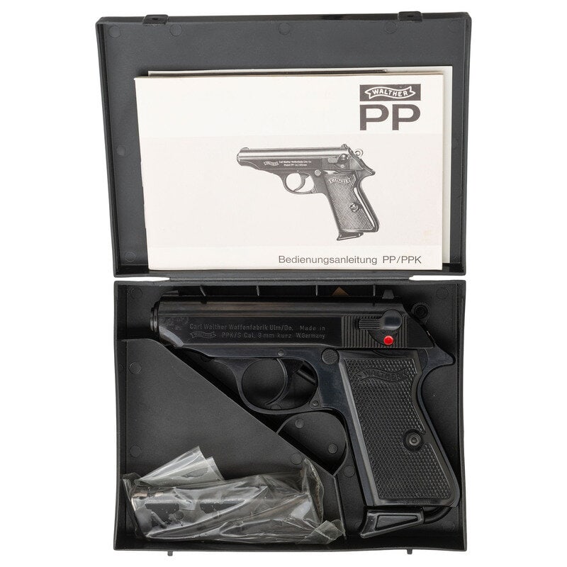 *West German Walther PPK/S .380 in Case First of Three Consecutively Numbered Guns (1 of 2)
