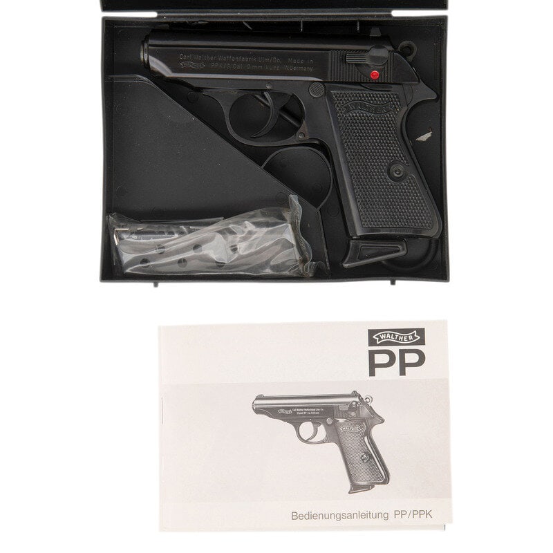 *West German Walther PPK/S .380 in Case Second of Three Consecutively Numbered Guns (1 of 2)