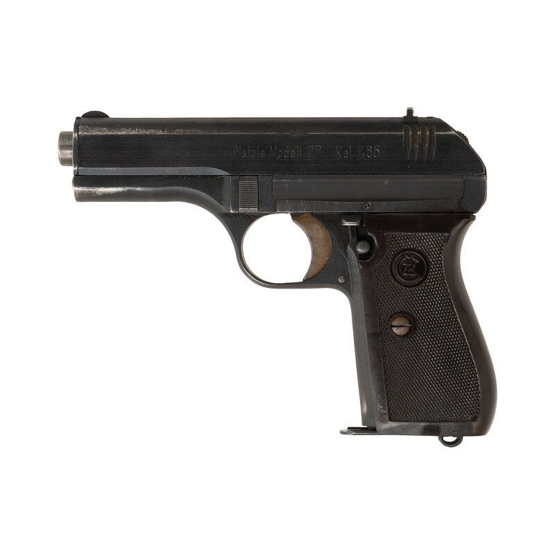 **Czech CZ-27 .32 ACP Pistol with Holster and Waffenamts - 2