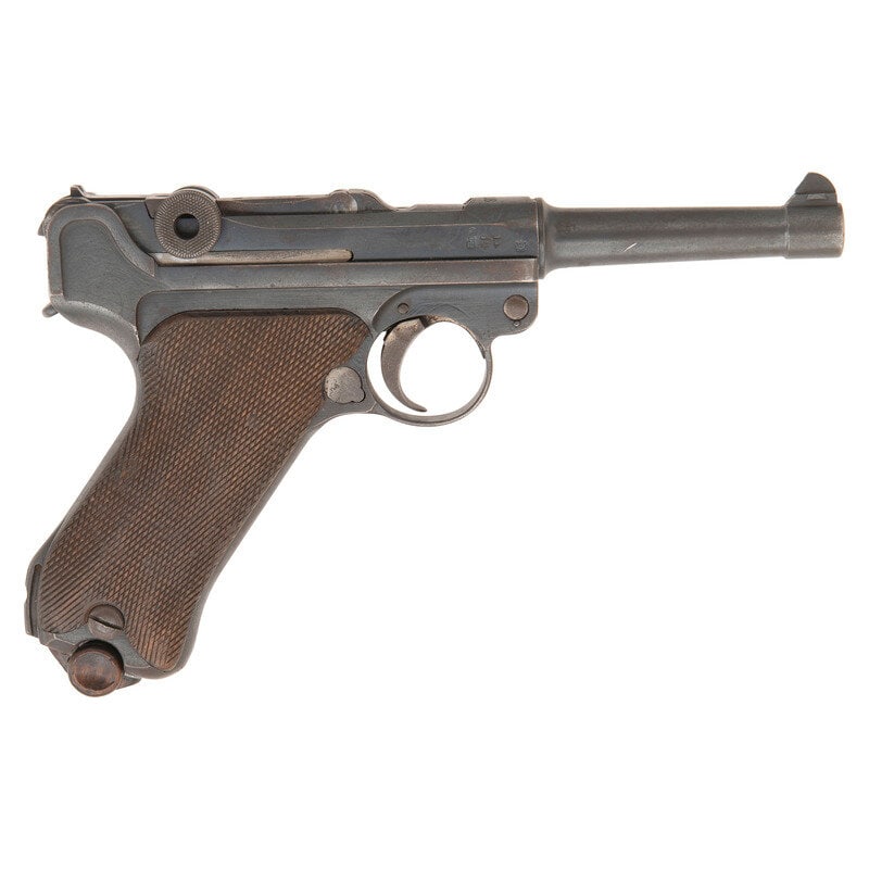 **Erfurt 1918 Luger P.08 Pistol  (1 of 2)