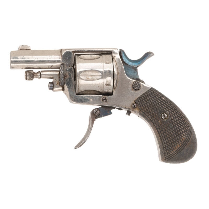 **Belgian Folding Trigger Revolver - 2
