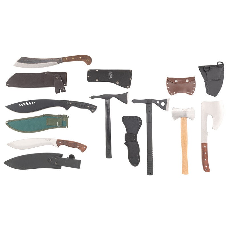 Group of 7 Knives and Hatchets - 2