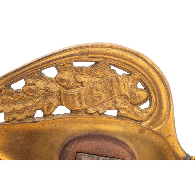 US Model 1852 Naval Officers Sword of WWII US Navy Reserve Lt. JG. L.F. Bassett - 12