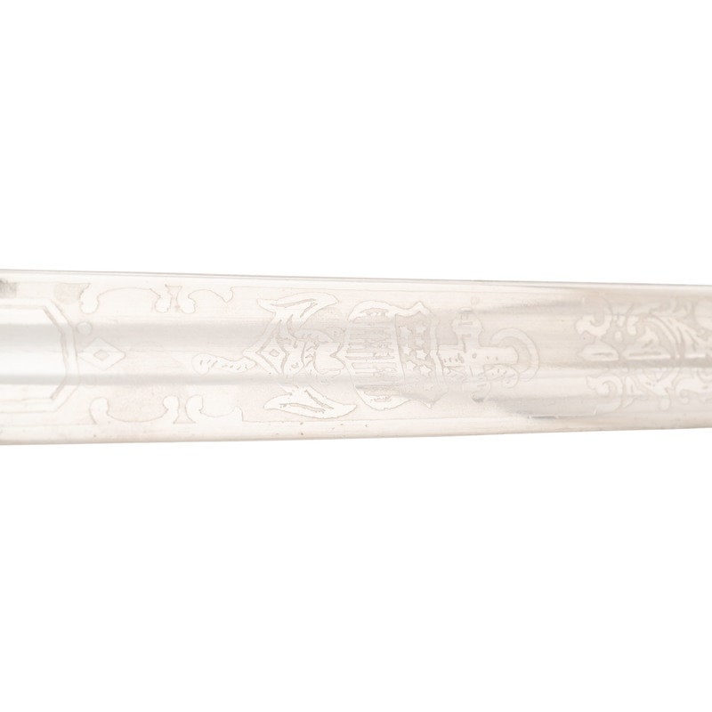 US Model 1852 Naval Officers Sword of WWII US Navy Reserve Lt. JG. L.F. Bassett - 7