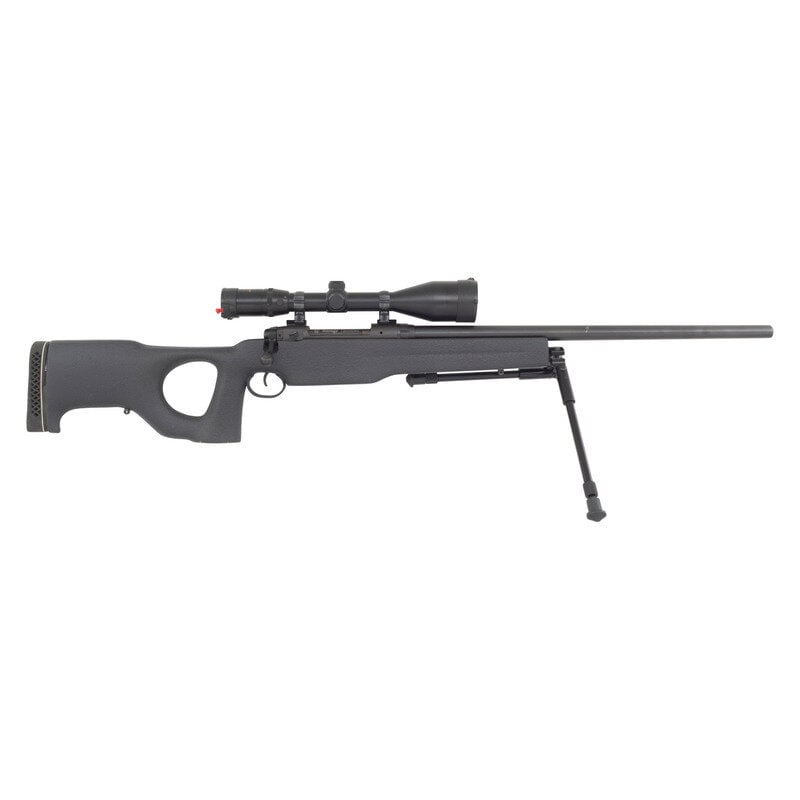 *Savage Model 110FP Rifle with Springfield Armory Government Model Scope in .308: *Savage Model 110FP Rifle with Springfield Armory Government Model Scope in .308 .308. 24" barrel length. SN: F425998. Parkerized metal finish mounting textured synthetic thumbhole stock and heavy bar