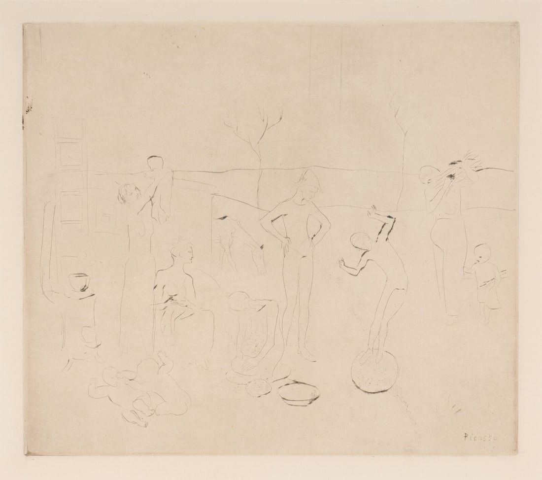 Pablo Picasso (Spanish, 1881–1973) Les Saltimbanques (from La Suite des Saltimbanques), 1905 (1 of 5)