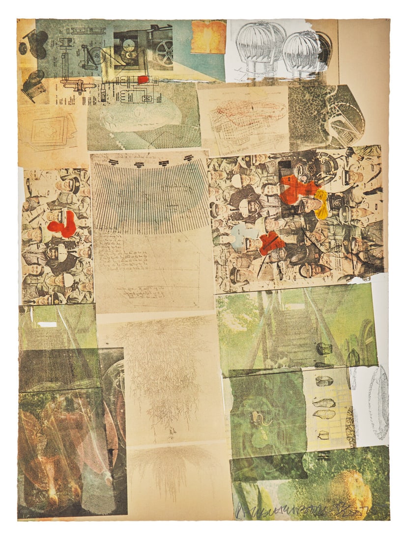 Robert Rauschenberg (American, 1925–2008) Deposit (from America: The Third Century), 1975 (1 of 3)