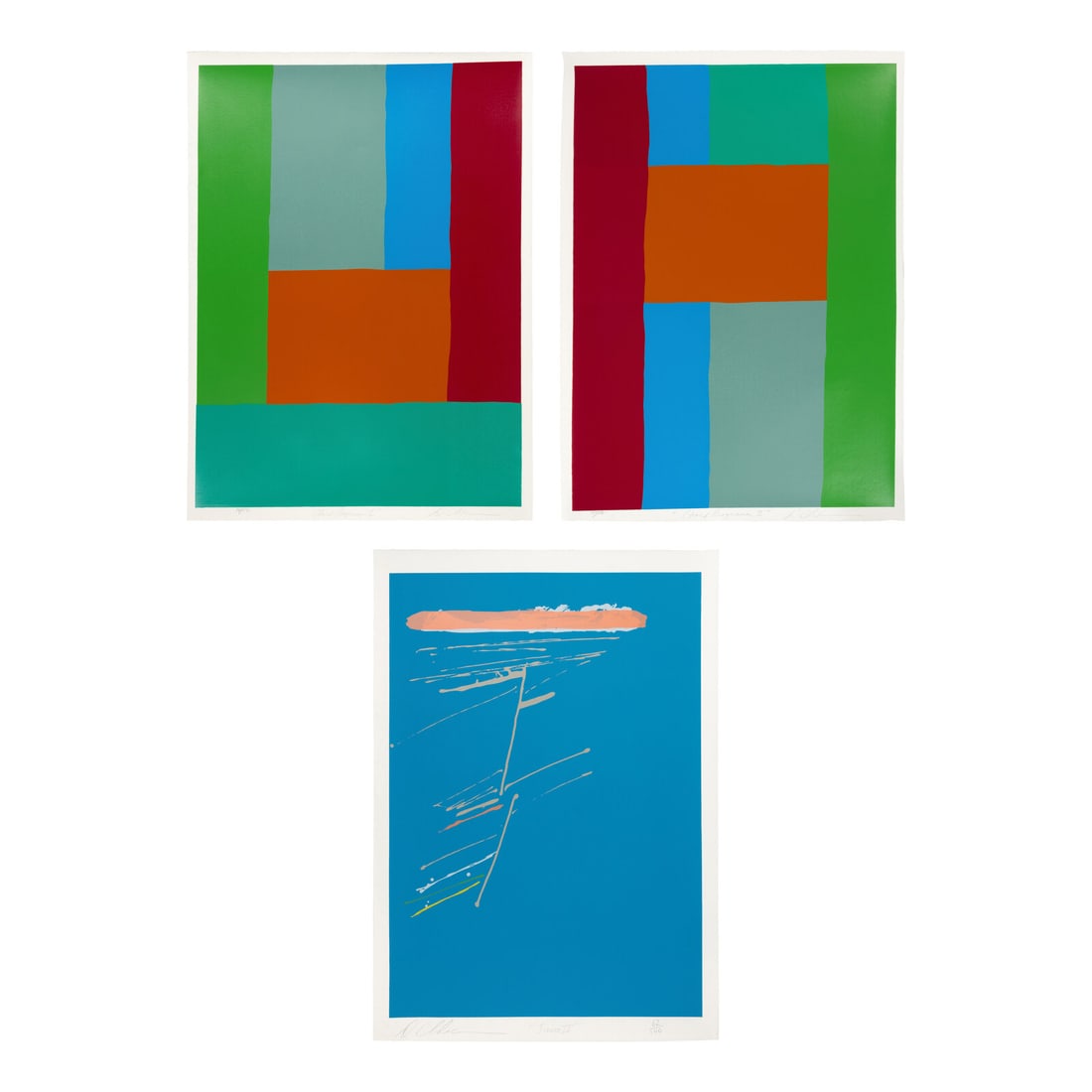 Dan Christensen (American, 1942–2007) Chord Progression I, Chord Progression II, and Jivaro II (1 of 8)