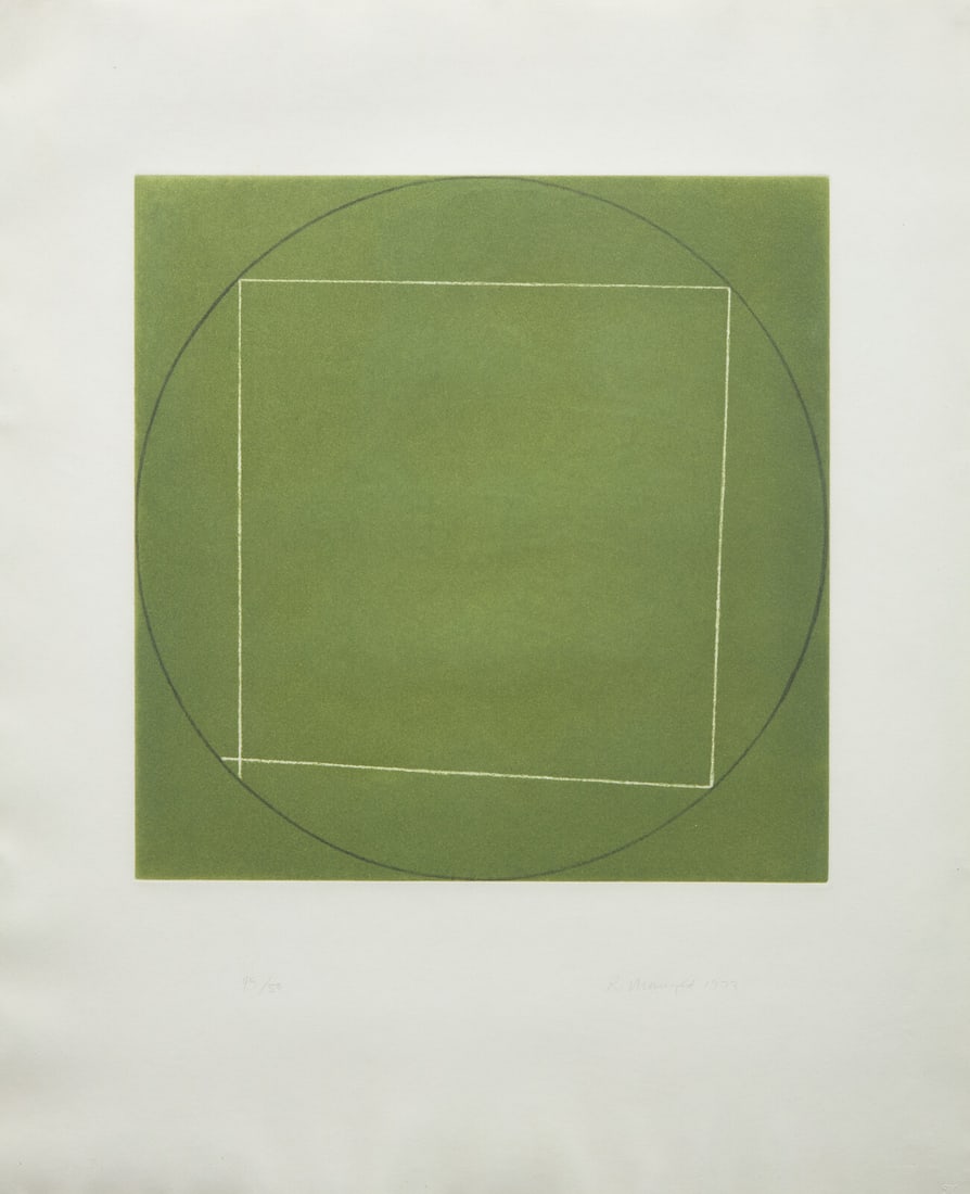 Robert Mangold (American, b. 1937) Untitled (from Seven Aquatints), 1973 (1 of 3)