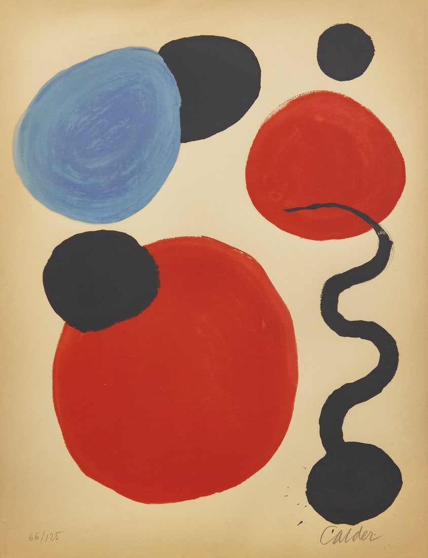 Alexander Calder (American, 1898-1976) Circles, 1969 (1 of 3)