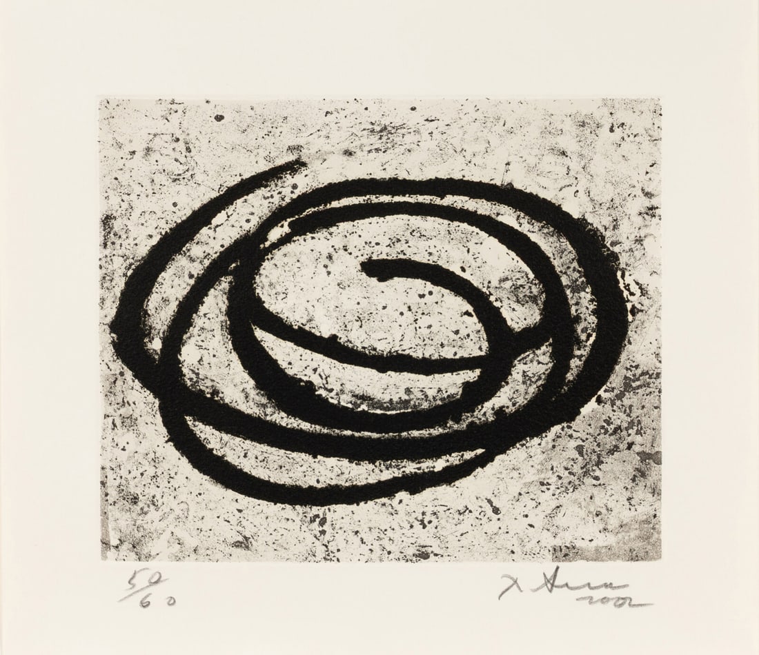 Richard Serra (American, 1938-2024) Venice Notebook Series #9, 2002 (1 of 3)