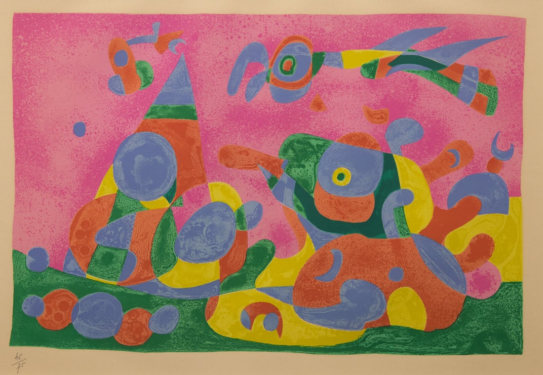 Joan Miró (Spanish, 1893–1983) One Plate from Ubu Roi, 1966 (1 of 3)