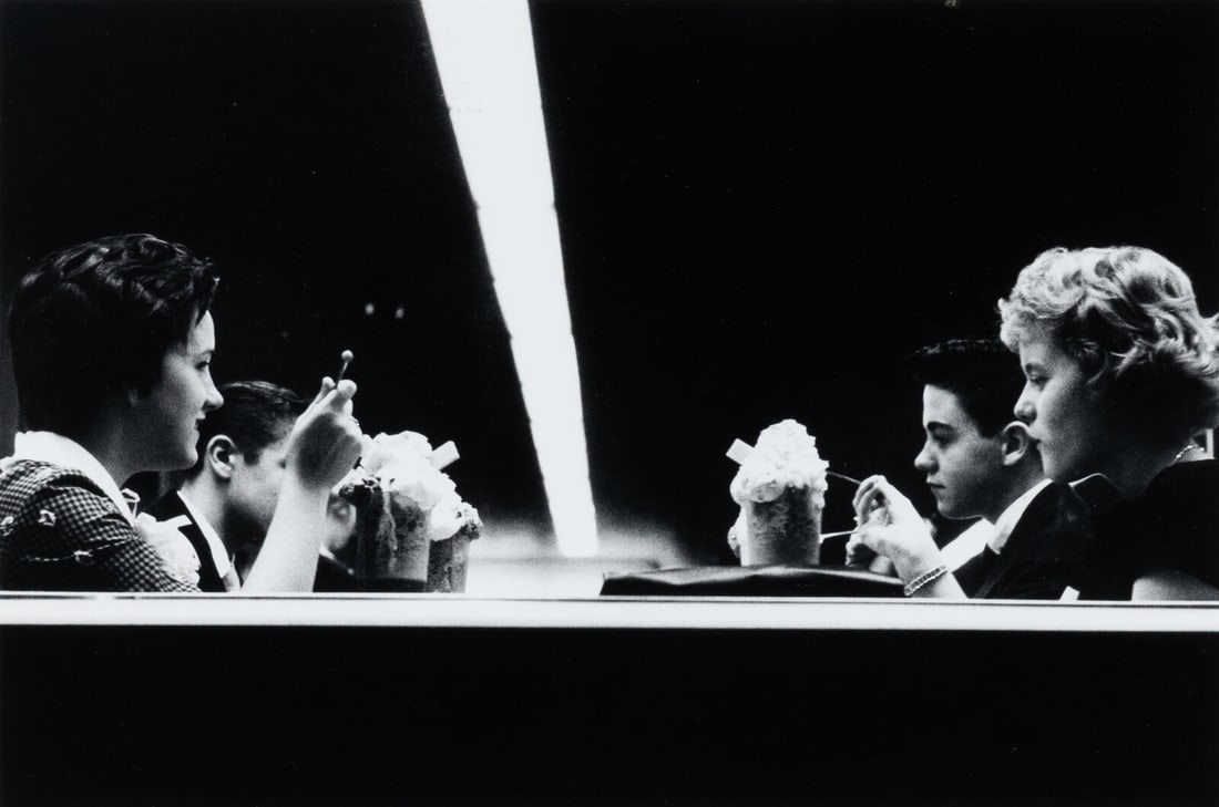 Joseph Sterling (American, 1936-2010) Untitled (Soda Fountain) (from The Age of Adolescence), (1 of 3)