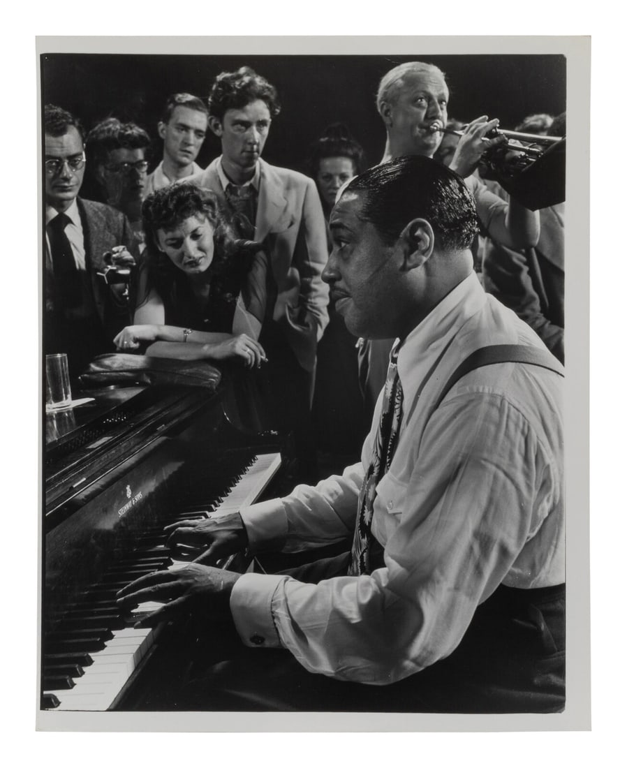 Gjon Mili (American, 1904–1984) Duke Ellington, Jam Session at Mili's Studio (1 of 2)