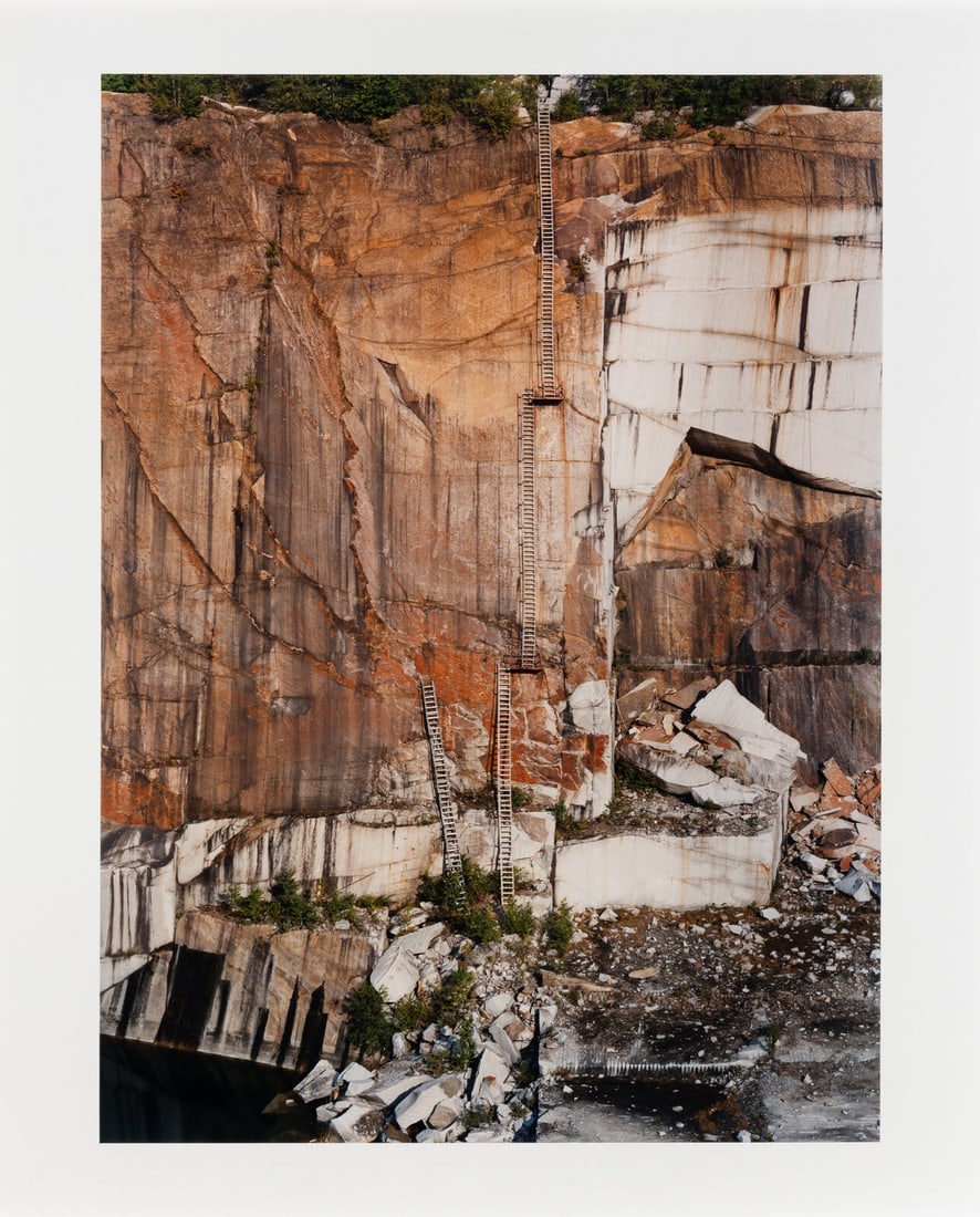 Edward Burtynsky (Canadian, b. 1955) Rock of Ages #33, Abandoned Section, Rock of Ages Quarry, (1 of 4)