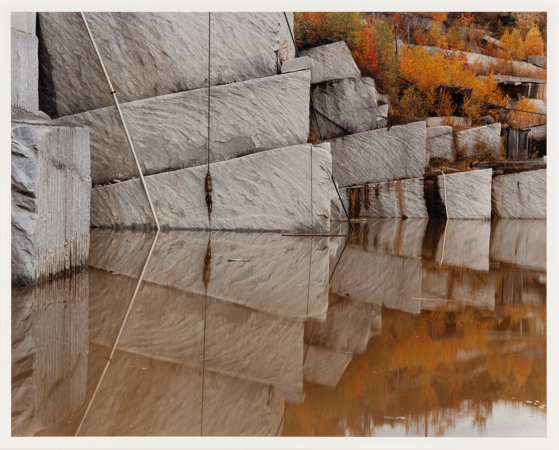 Edward Burtynsky (Canadian, b. 1955) Rock of Ages #2, Granite Quarry, Bebee, Quebec, 1991; printed (1 of 2)