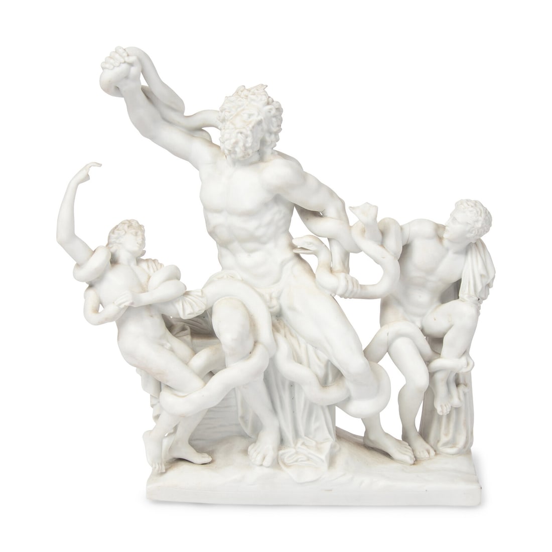 A Grand Tour Parian Ware Figural Group of Laocoön and his Sons (1 of 3)