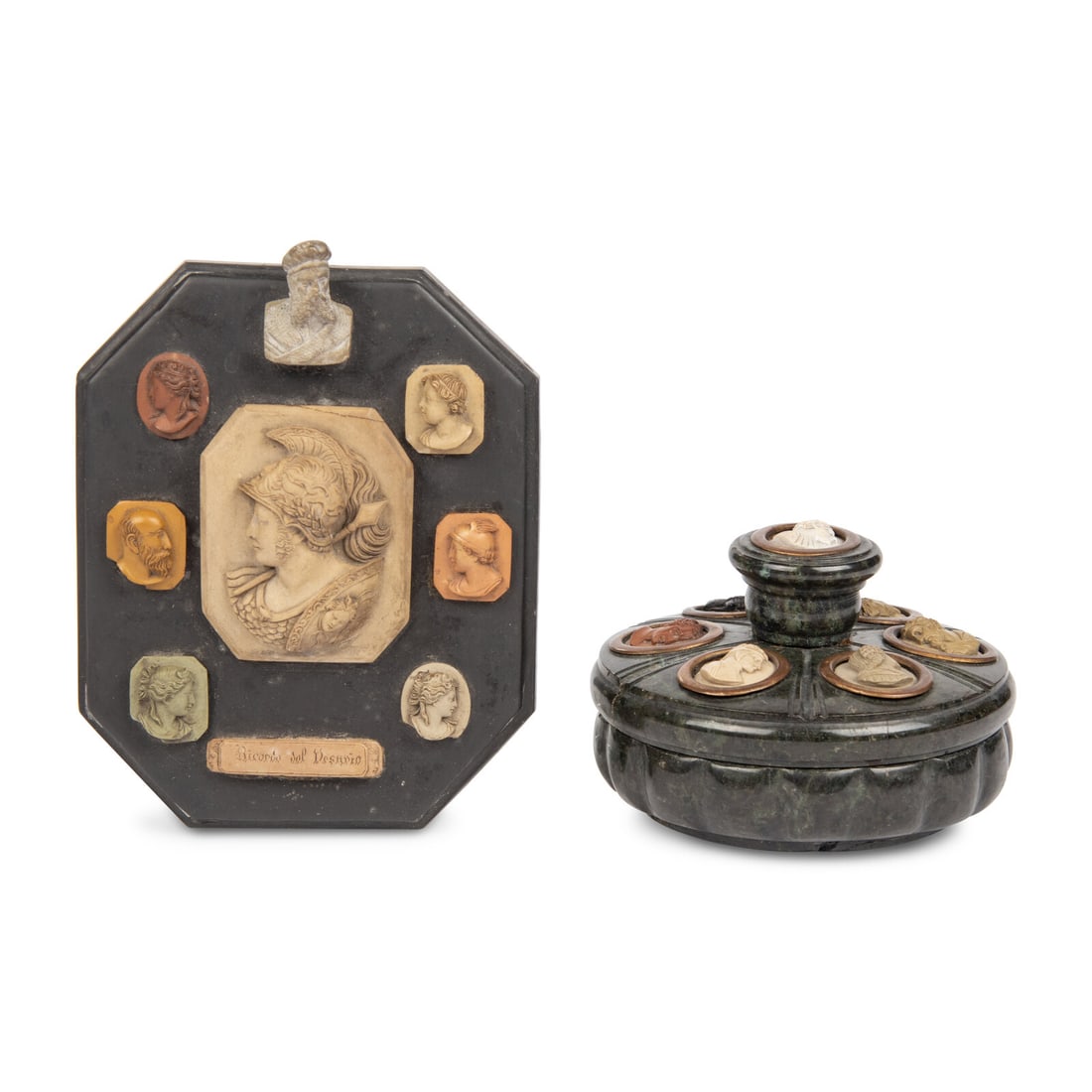 Two Grand Tour Carved Hardstone Articles (1 of 4)