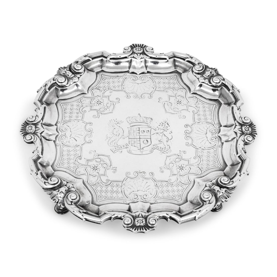 A George II Silver Waiter (1 of 6)