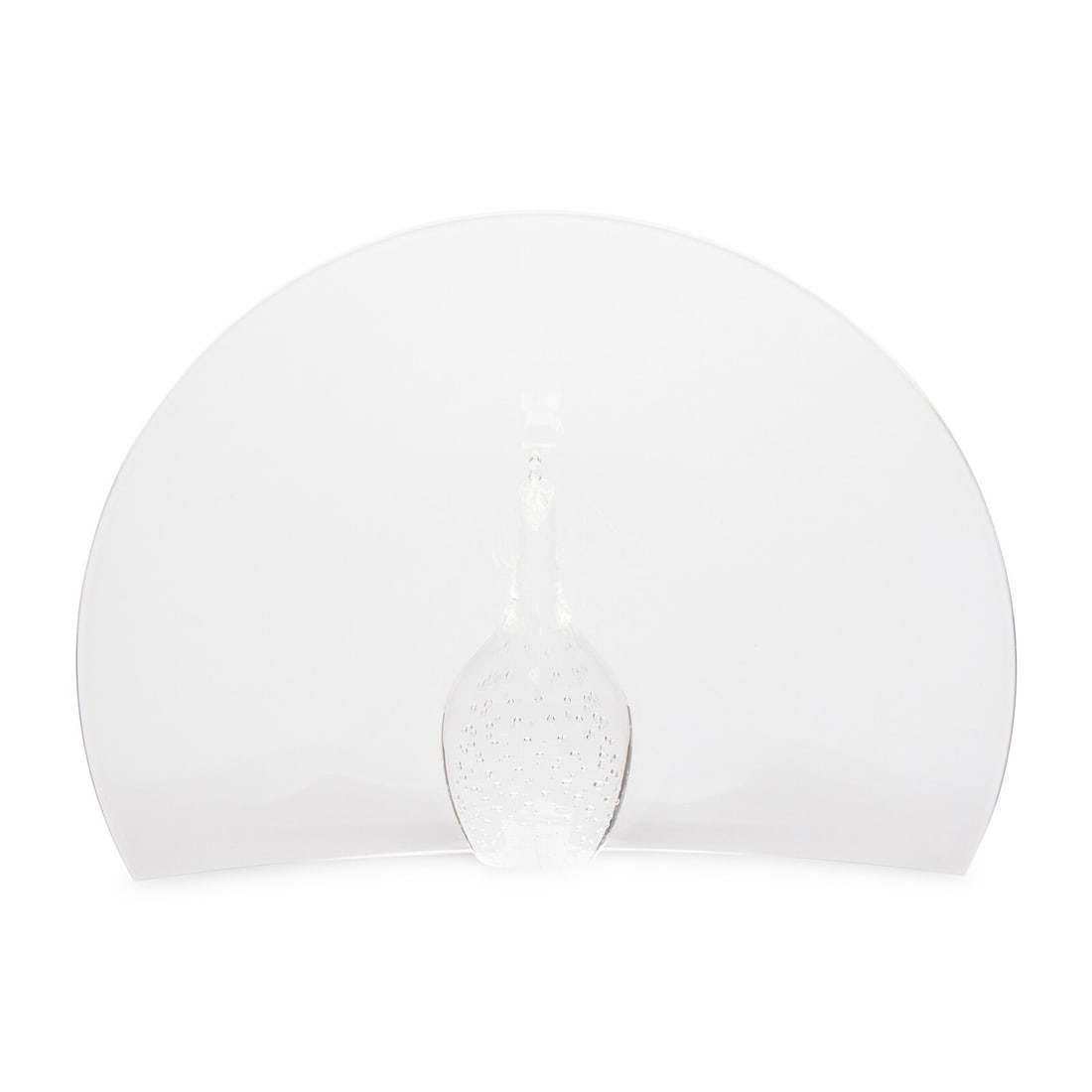 A Steuben Glass Peacock Sculpture (1 of 5)