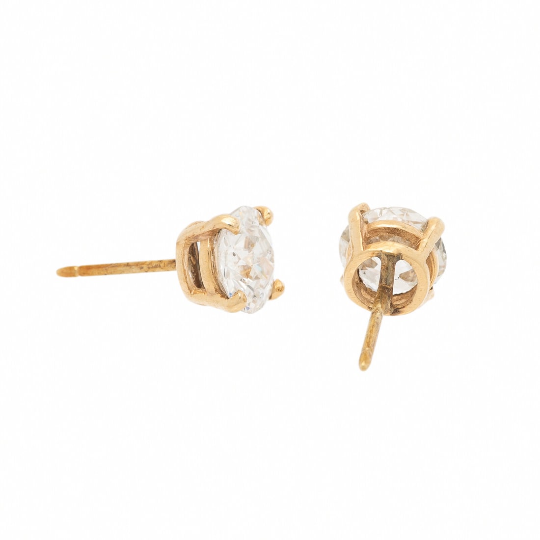 DIAMOND STUD EARRINGS - 2