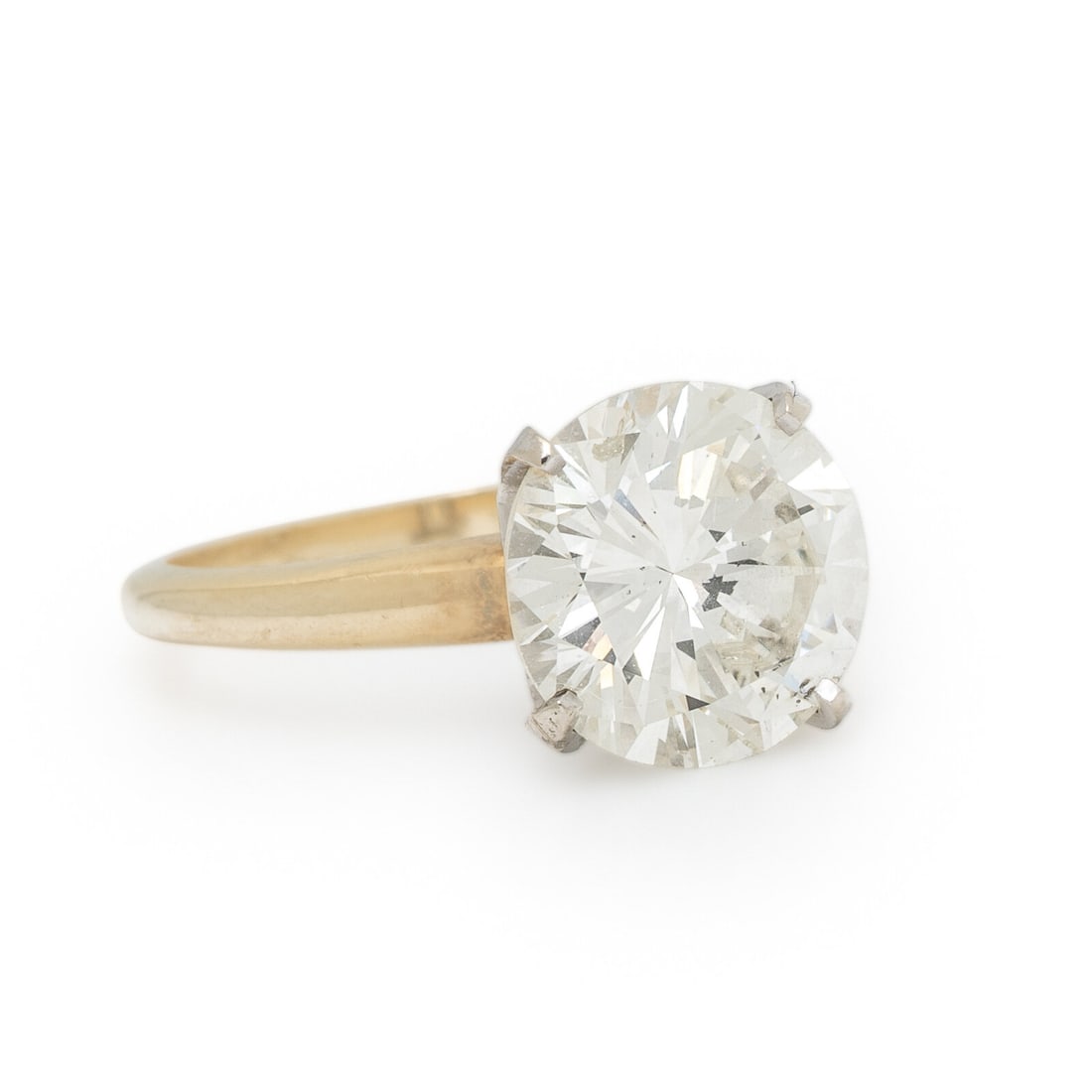 DIAMOND AND BICOLOR GOLD RING WITH JACKET - 3