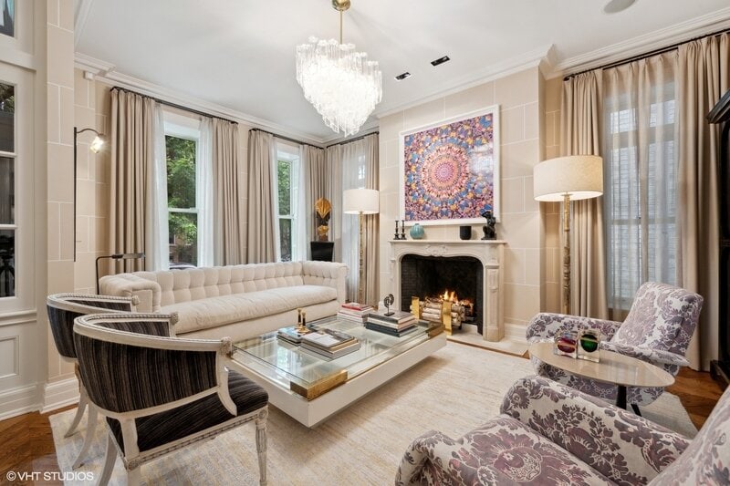 A Contemporary Marble Dining Table - 5