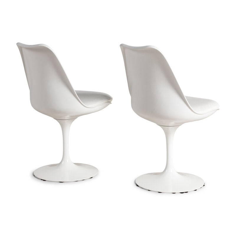 Eero Saarinen (Finnish/American, 1910-1961) Two Tulip Dining ChairsKnoll, USA - 2